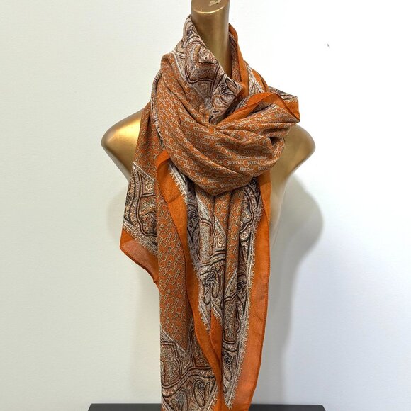 💖💖NEW ARRIVAL!  Fall  Print Scarf Autumn Burst - Picture 1 of 1
